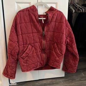 Free People Quilted Jacket